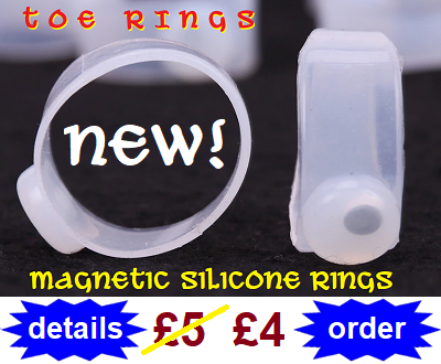 new silicone magnetic rings